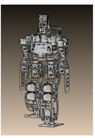 (a) mechanical sketch