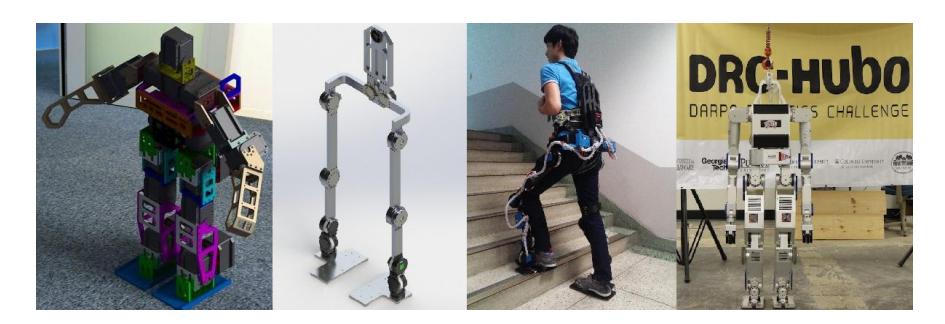 relevant humanoid researches in our lab