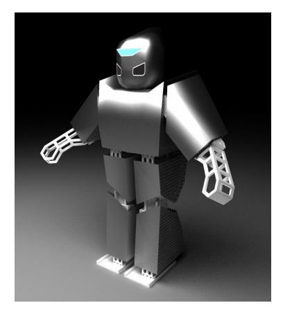 Design of KUbot2's external case