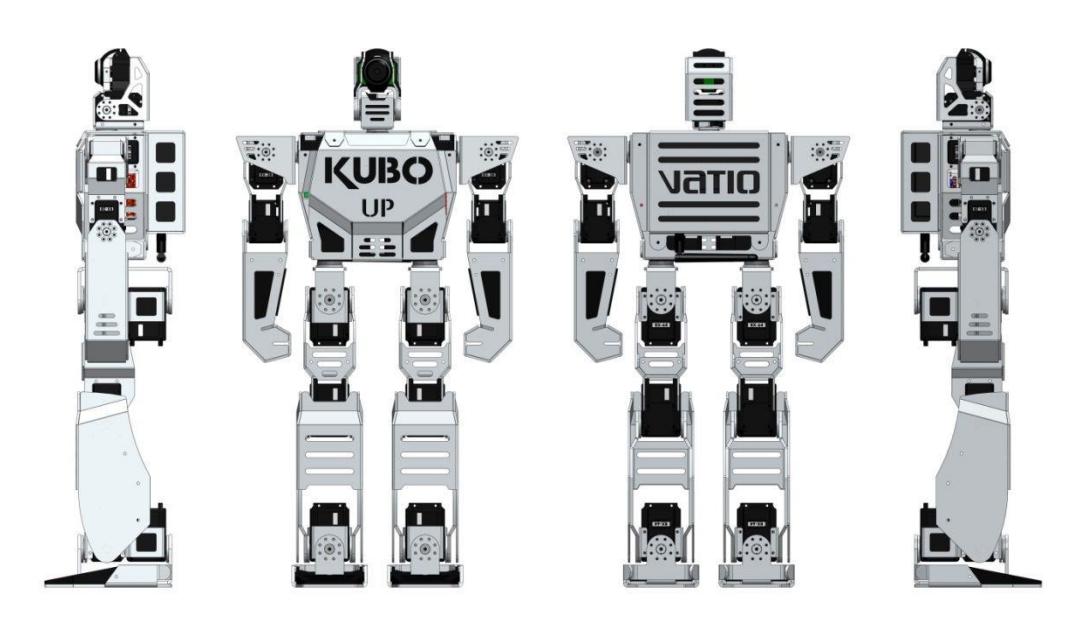 Fig. 1. VATIO-UP Humanoid Robot