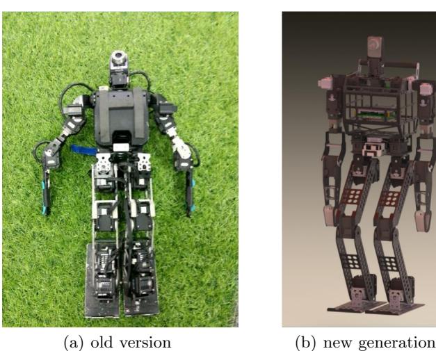 Fig. 1. Robot of ZJUDancer