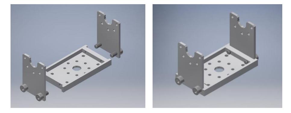 Fig. 5 Assembly concept 3-sided part.