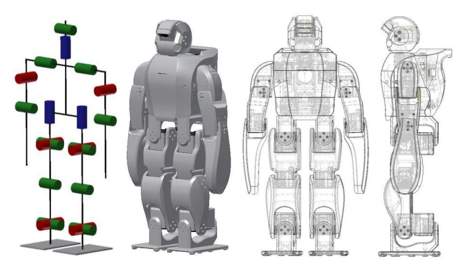 3D model of the robot