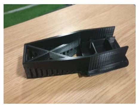 (a) *3D printed arm.* (b) *3D printed legs.*