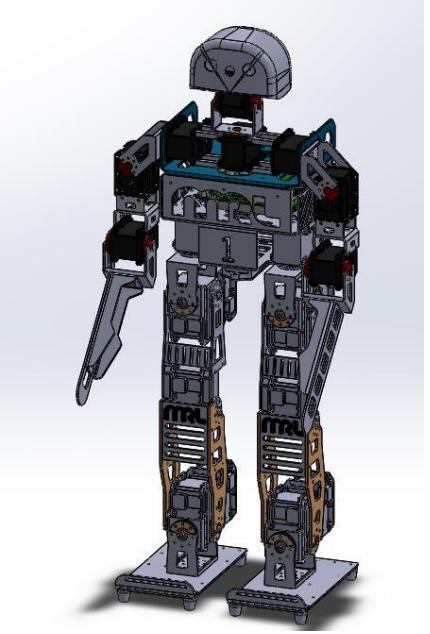 Ashkan humanoid robot.