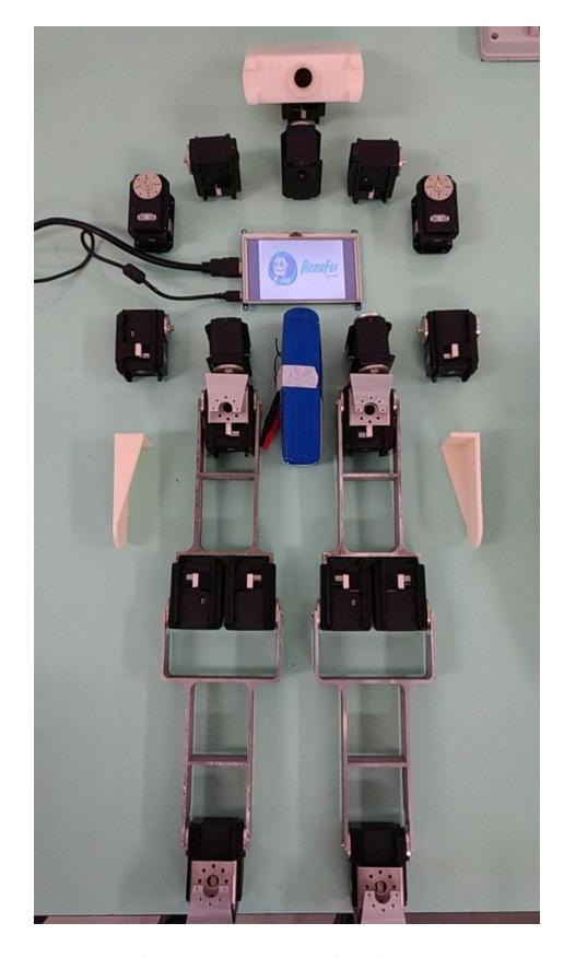Fig. 3: New teen sized robot