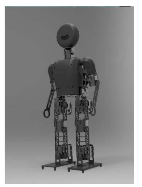 3D model of SYCU-Legendary robot