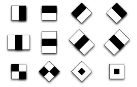4. Scheme of superposition of samples.
