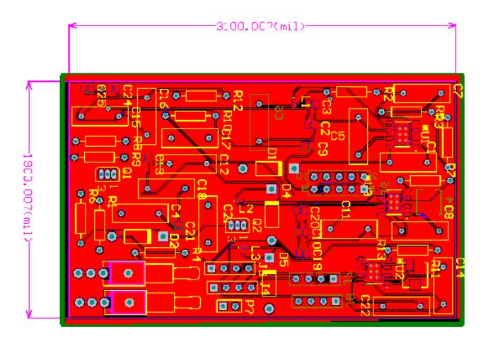 Fig.7. PCB sketch