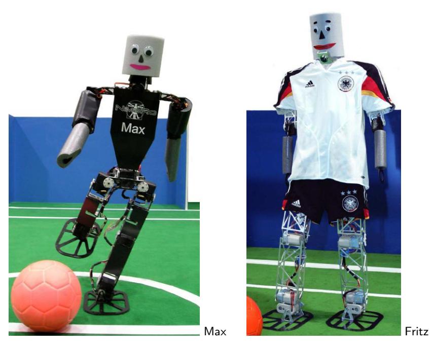 NimbRo TeenSize robots.