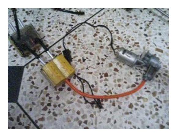 Fig 3 : Pneumatic Pump and Valves
