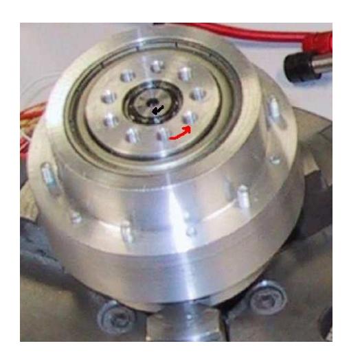 Fig. 2. Archie: Modular Joint Design combining a brushless motor and a harmonic gearbox