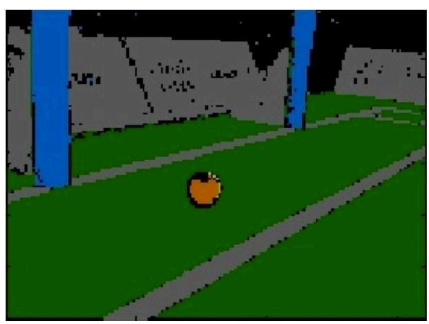 Fig. 5. Visualization of the color segmentation