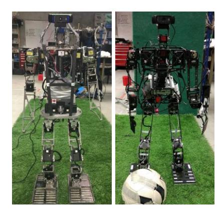 Fig. 1: Polaris (left) and our new hardware platform (right).