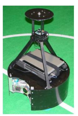 Fig. 1. The CAMBADA robot