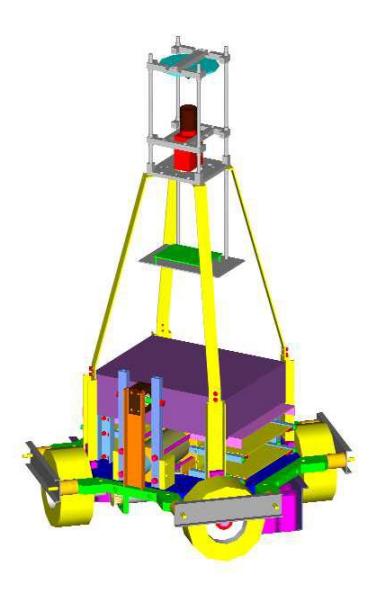 Fig. 1. 3D drawing of the RFC robot model 2009