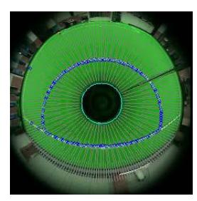 Fig.7 Detecting the field lines