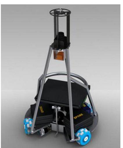 Fig. 1. MRL 4-Wheels new robot