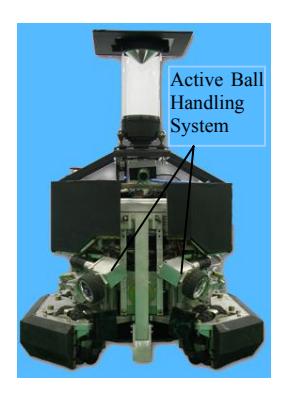Fig. 3. Our active ball handling system