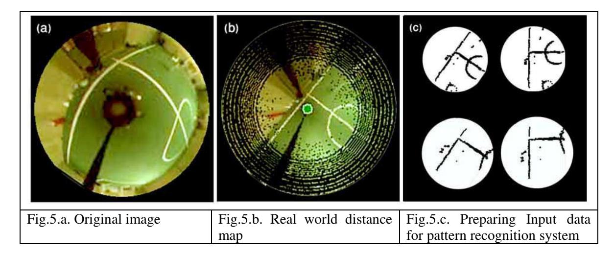 The field lines detection and self localization.