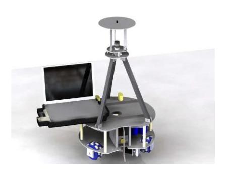 Fig. 2. The new platform of the CAMBADA robots.