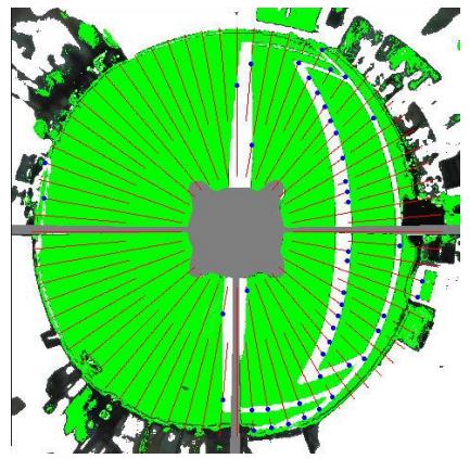 Fig. 9 - Radial Search