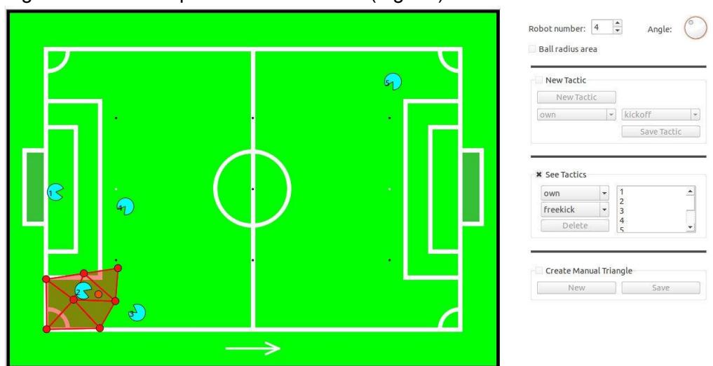 Fig. 12 - External monitor (coach) screen