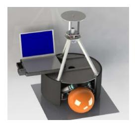 Fig. 2. The new platform of the CAMBADA robots.