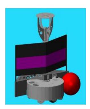 Figure 1: CAD drawing of MU-Penguins robotic research platform