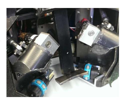 Shooting lever end-effector for more accurate passing.