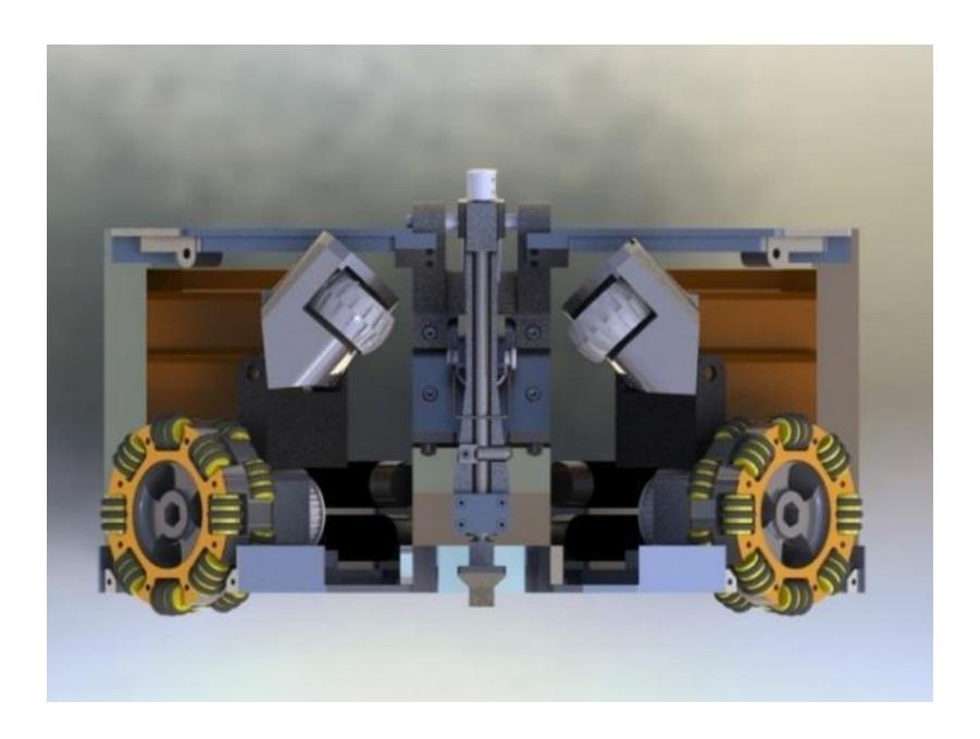 Fig. 4. The new ball handling mechanism