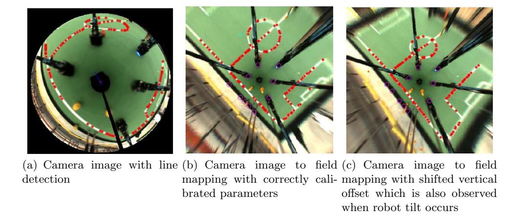 Fig. 6. Camera image from omnivision