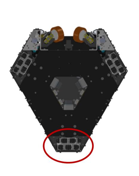 Figure 2 Wheels of robots Figure 3 Agent robot