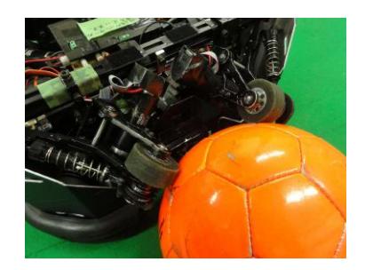 Fig. 4. Ball handling module of M-II