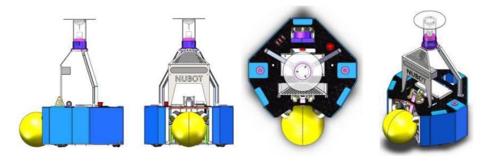 The NuBot robots.