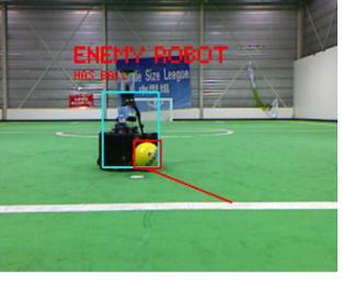 Kinect ball handling system detection