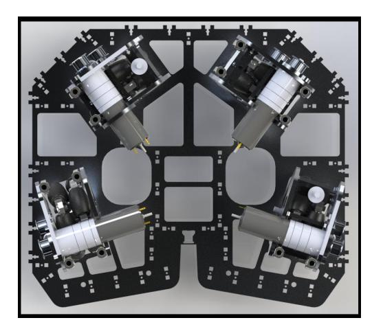 4 wheels RCT platform