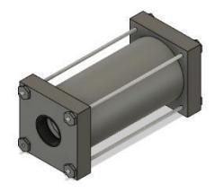 Coil holder and cylindrical shell dimensions