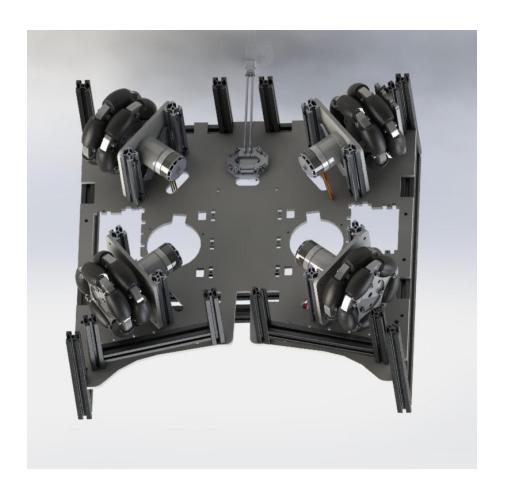 4 wheels RCT platform with new motors
