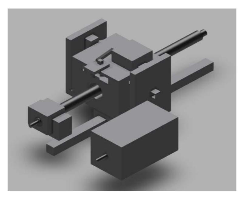 Fig. 3. A mechanical kicker mechanism concept