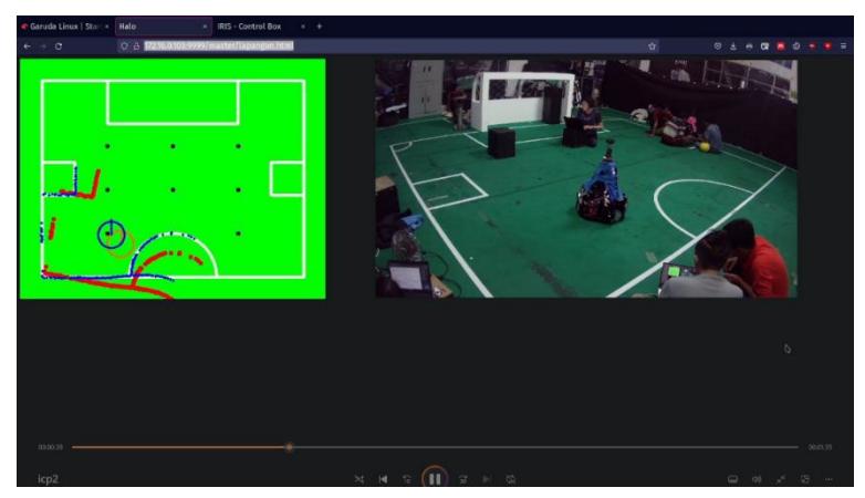 Fig. 1: first prototype of our visual localization