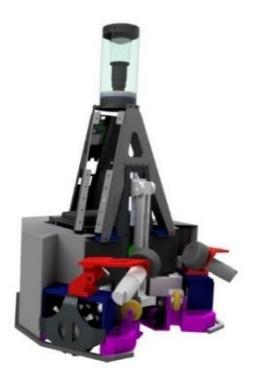 Fig. 4: New Design IRIS Team Robot