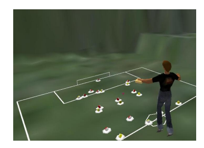 Fig. 5. fly over the game