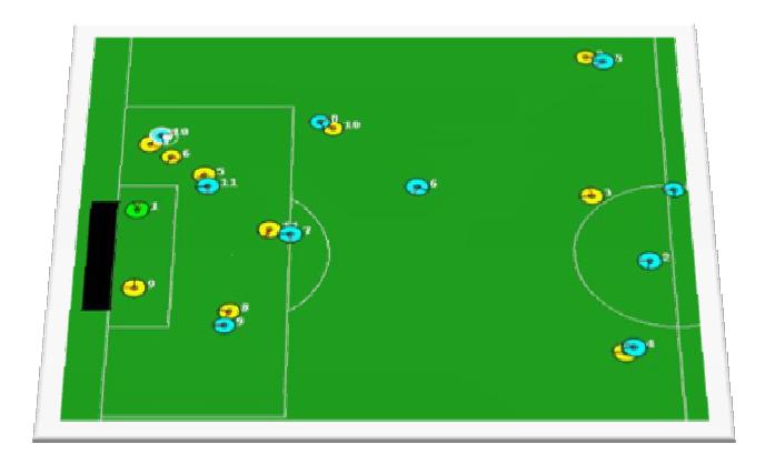 Fig. 2. LEAKIN'DROPS marking system in defense