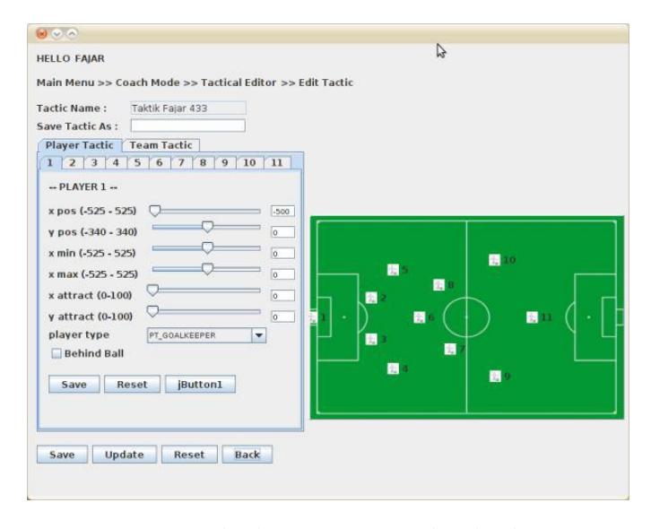 Fig. 5. One example of ROSEMARY user interface layout.