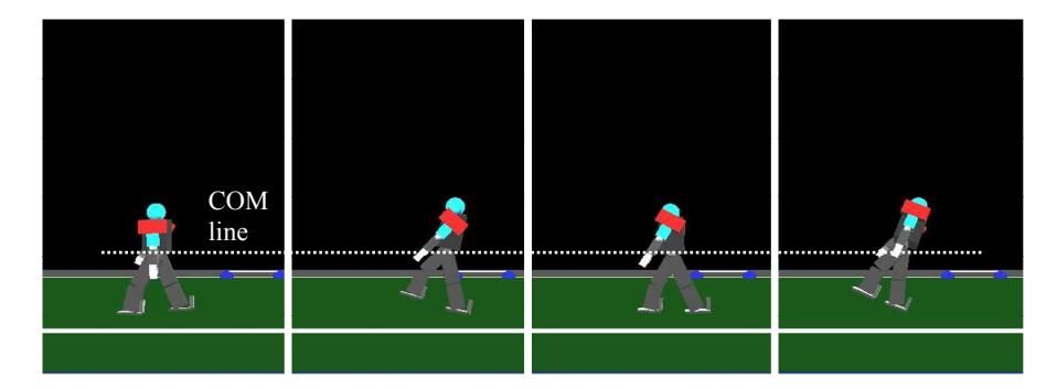 Fig. 4 Walking skill