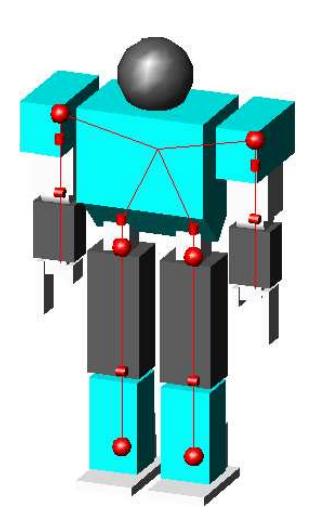 Fig. 5. Kinematic Model of the agent
