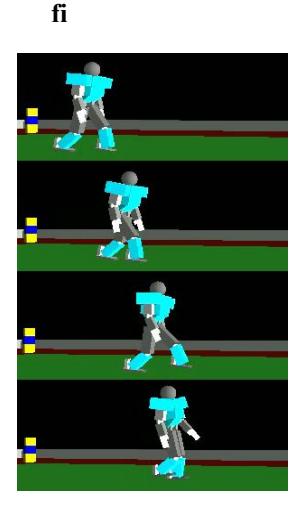 Improved algorithm walking speed results