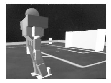 Fig. 4. Final stage (Forward walking).