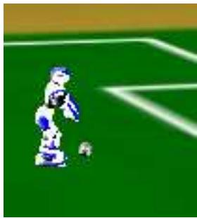 Fig. 2. Short distance from agent to opponent goal, high succesful rate